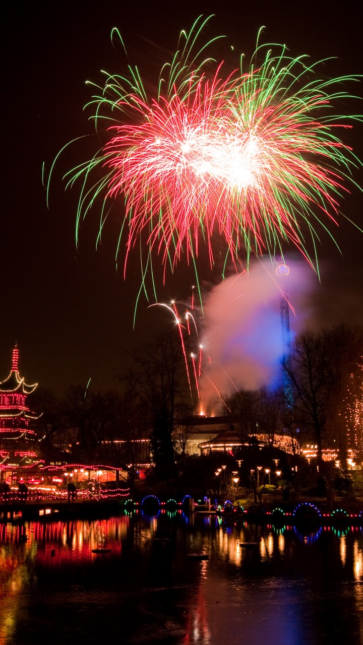 Colorful Fireworks For The Holidays