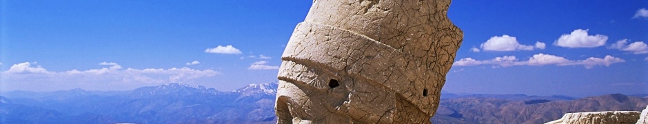 Colossal Head Of Antiochus I Mount Nemrut Adiyamanturkey