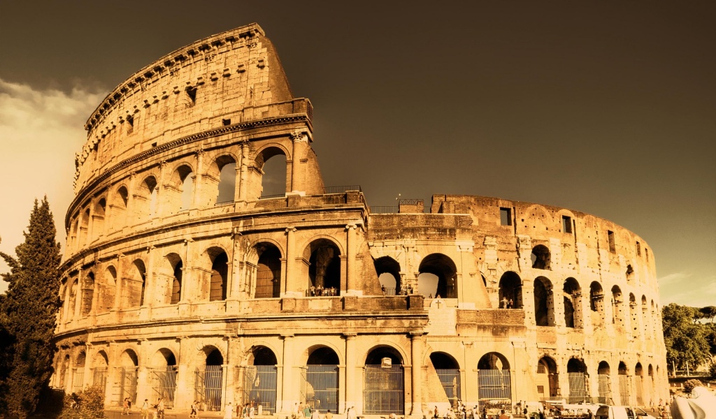 Colosseum Monuments Ancient Buildings