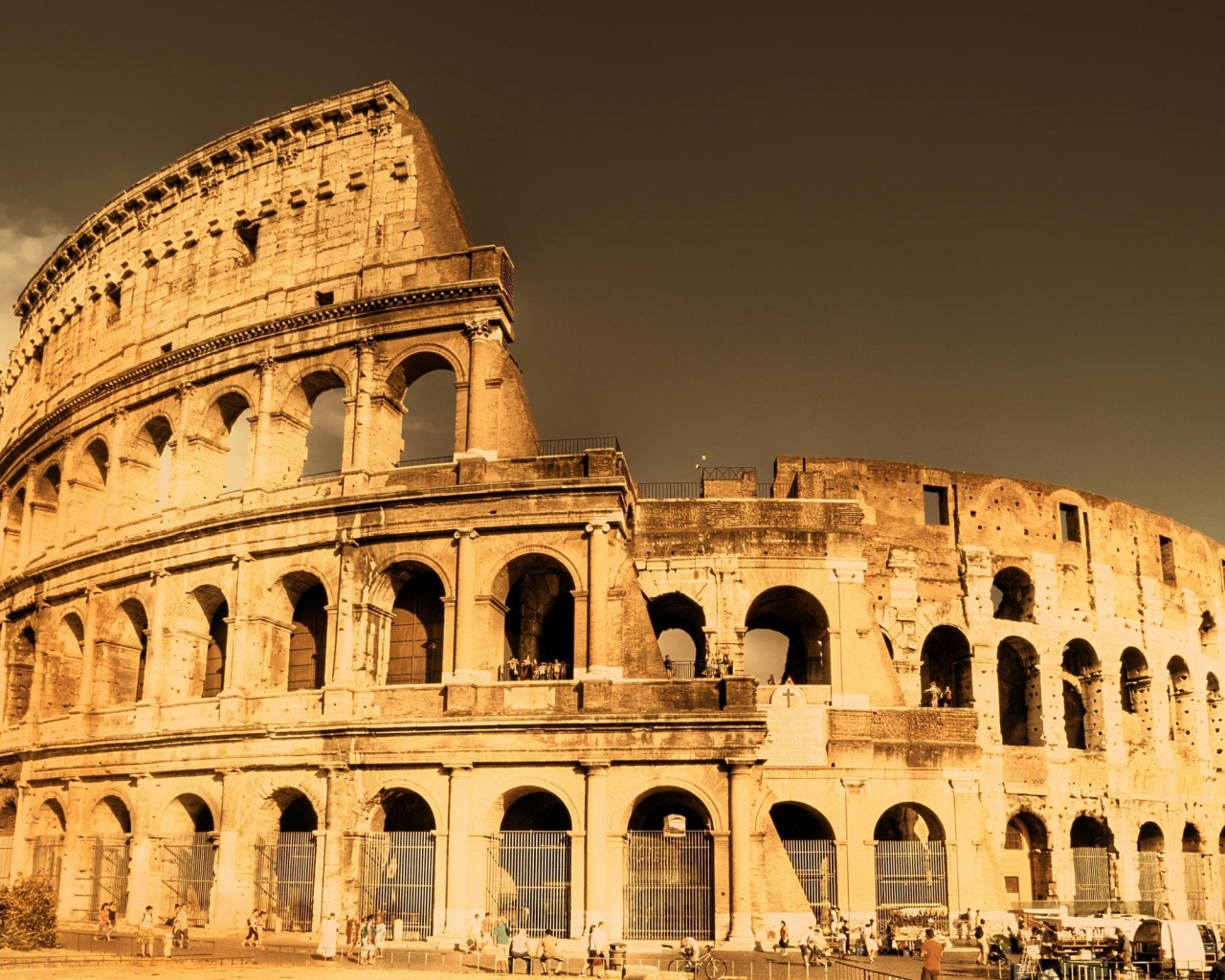 Colosseum Monuments Ancient Buildings