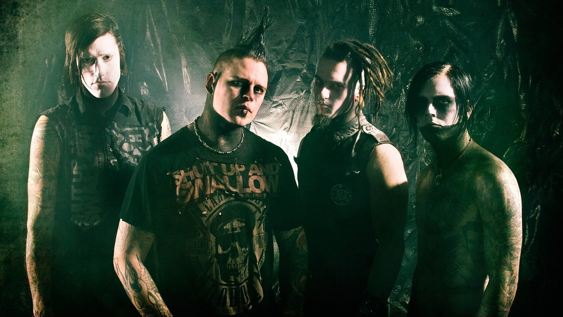 Combichrist Faces Band Image Haircuts