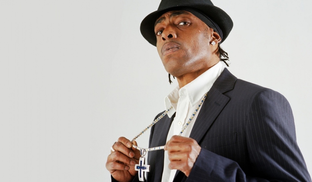 Coolio Chain Cross Suit Hat