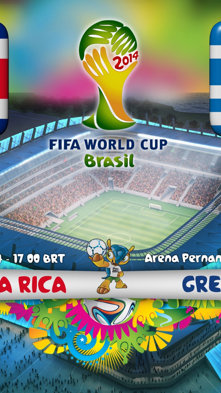 Costa Rica Vs Greece World Cup 2014