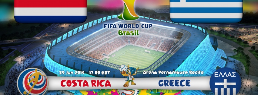 Costa Rica Vs Greece World Cup 2014