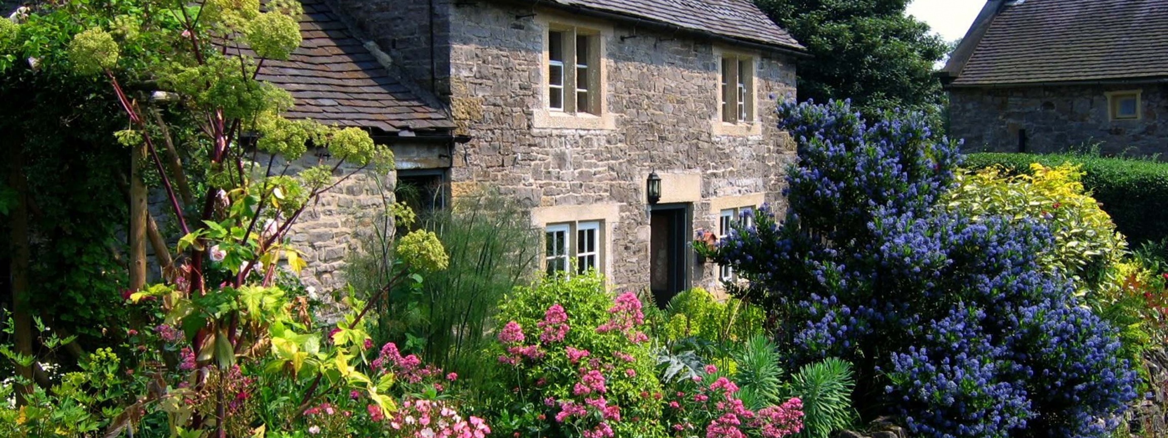 Cottage Garden In Tissington Derbyshire