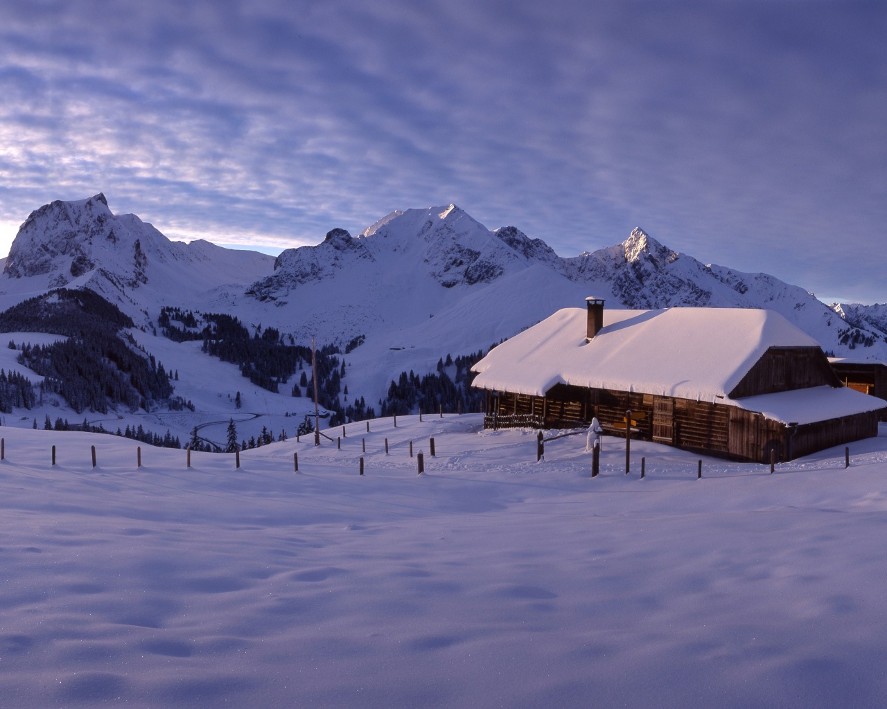 Cottage In The Mountains