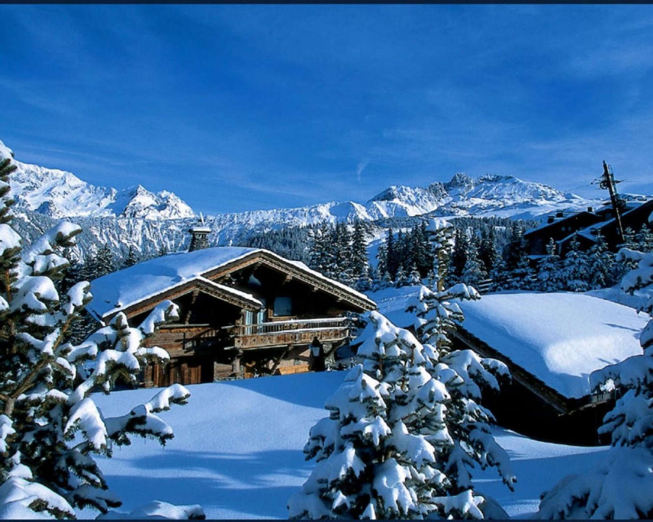 Courchevel France Nature Landscapes