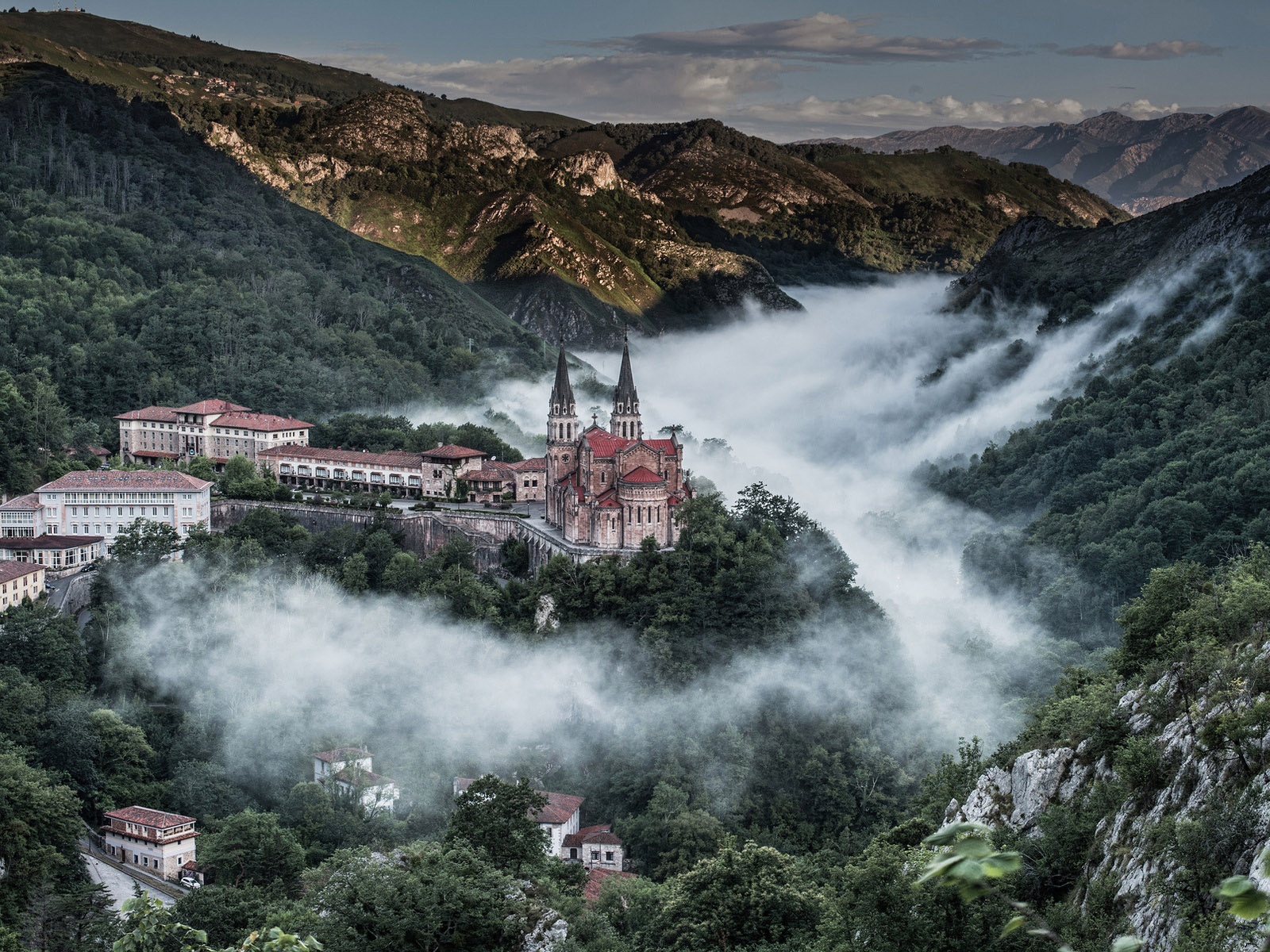 Covadonga Monastery - Asturias Spain