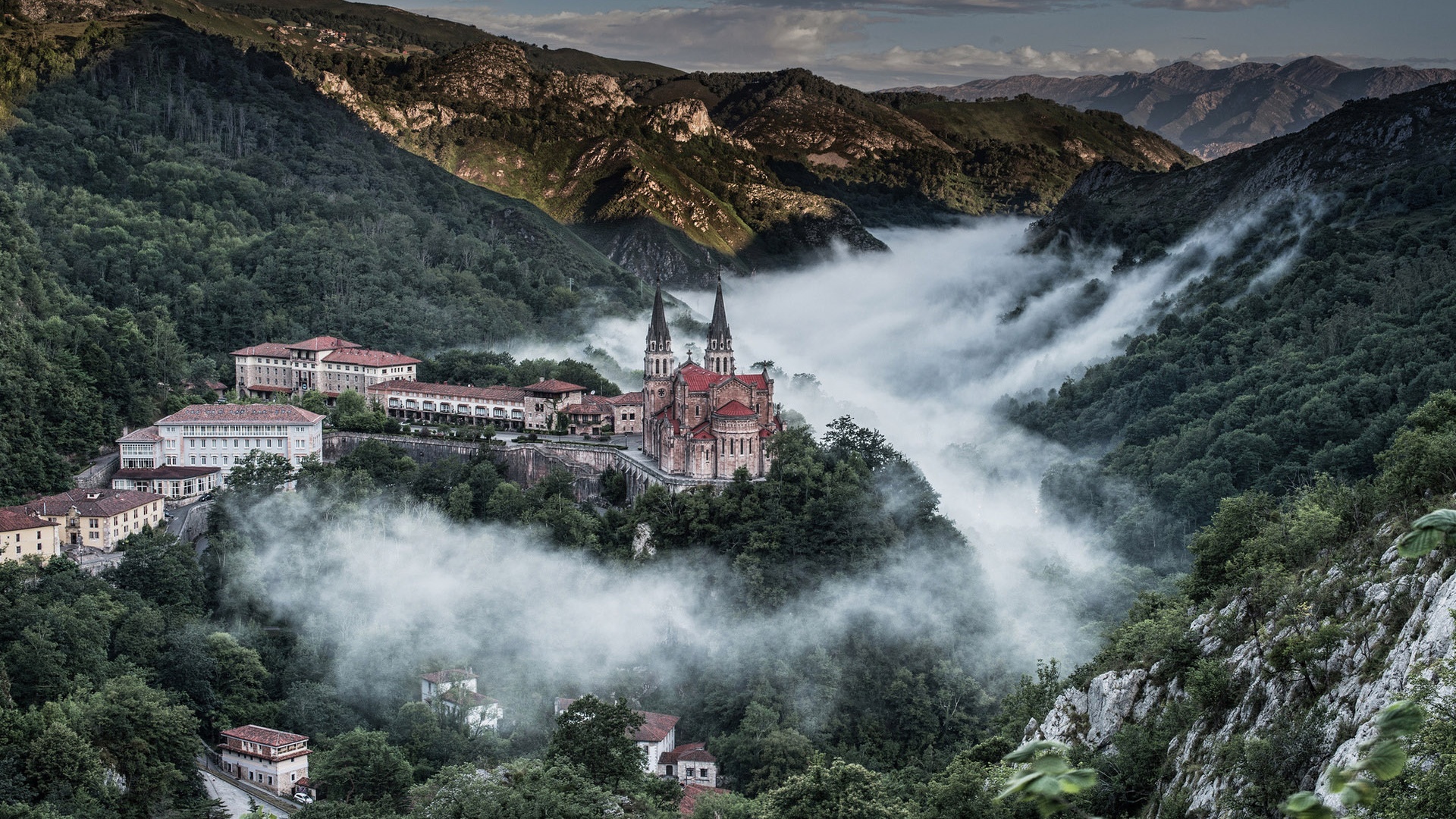 Covadonga Monastery - Asturias Spain