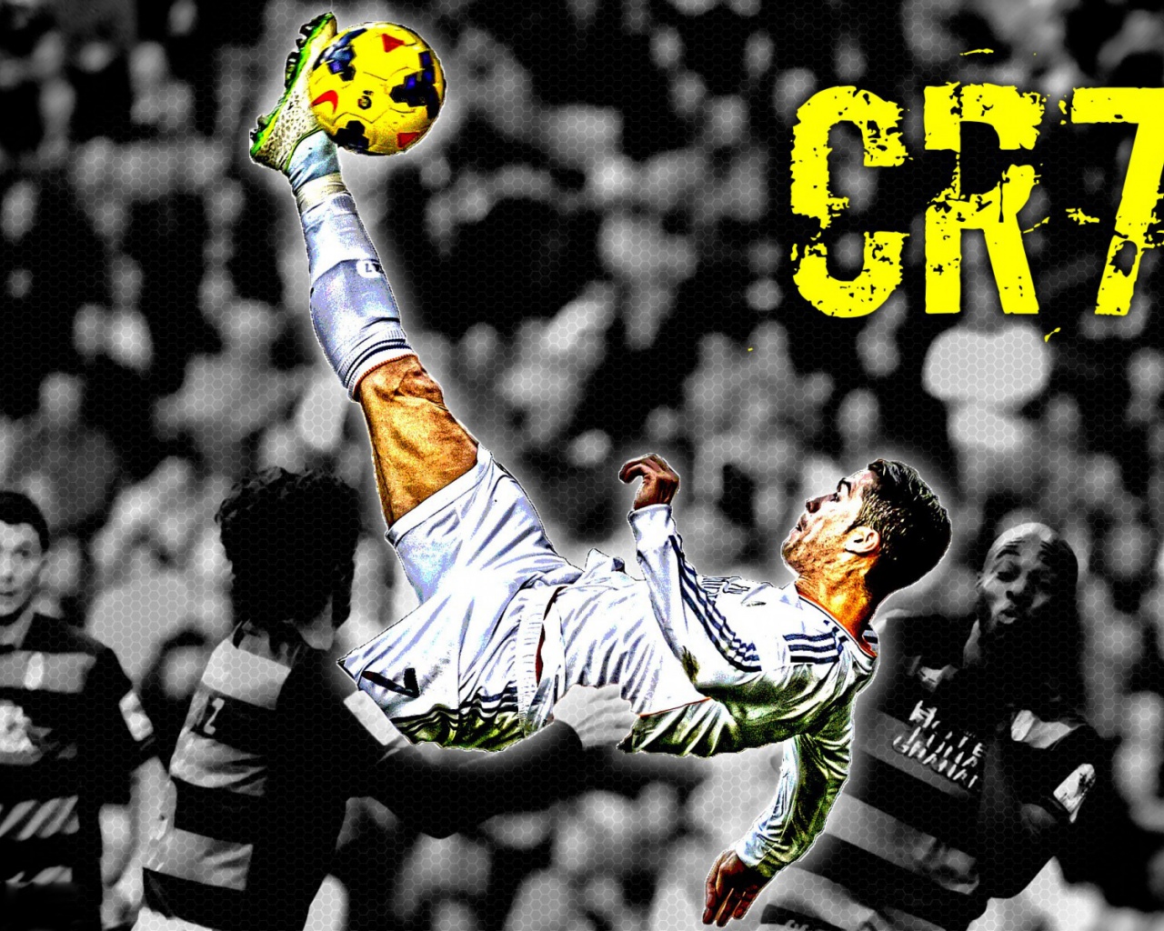 CR7 Real Madrid Overhead Kick