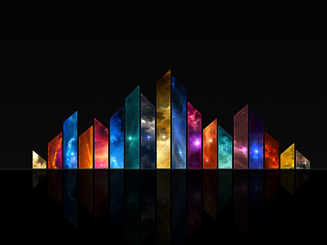 Crystals Wallpaper