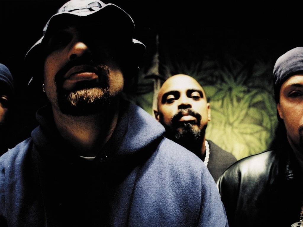 Cypress Hill Faces Beard Light Smock