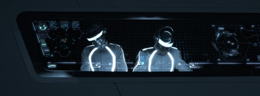 Daft Punk Band Concert Helmets Image