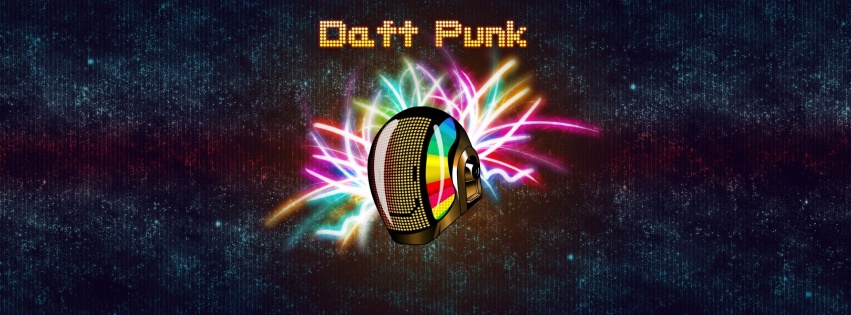 Daft Punk Helmet Background Rays Smile