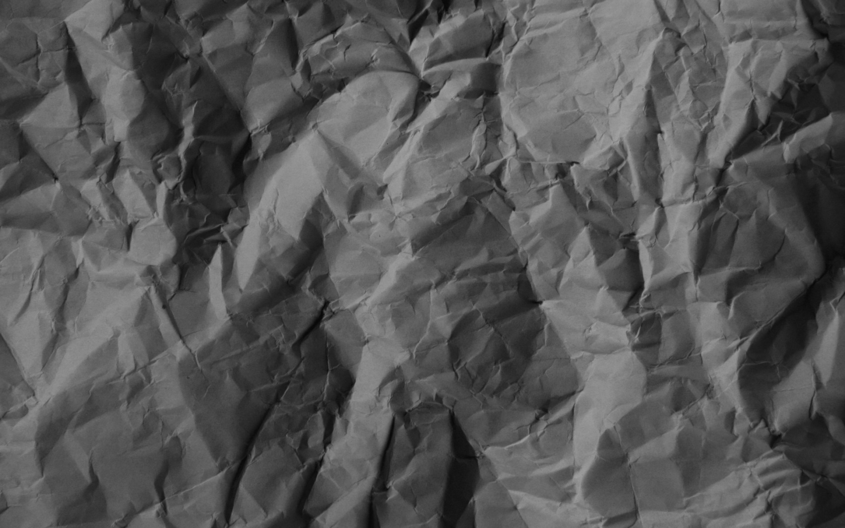 Dark Crumpled Paper Texture