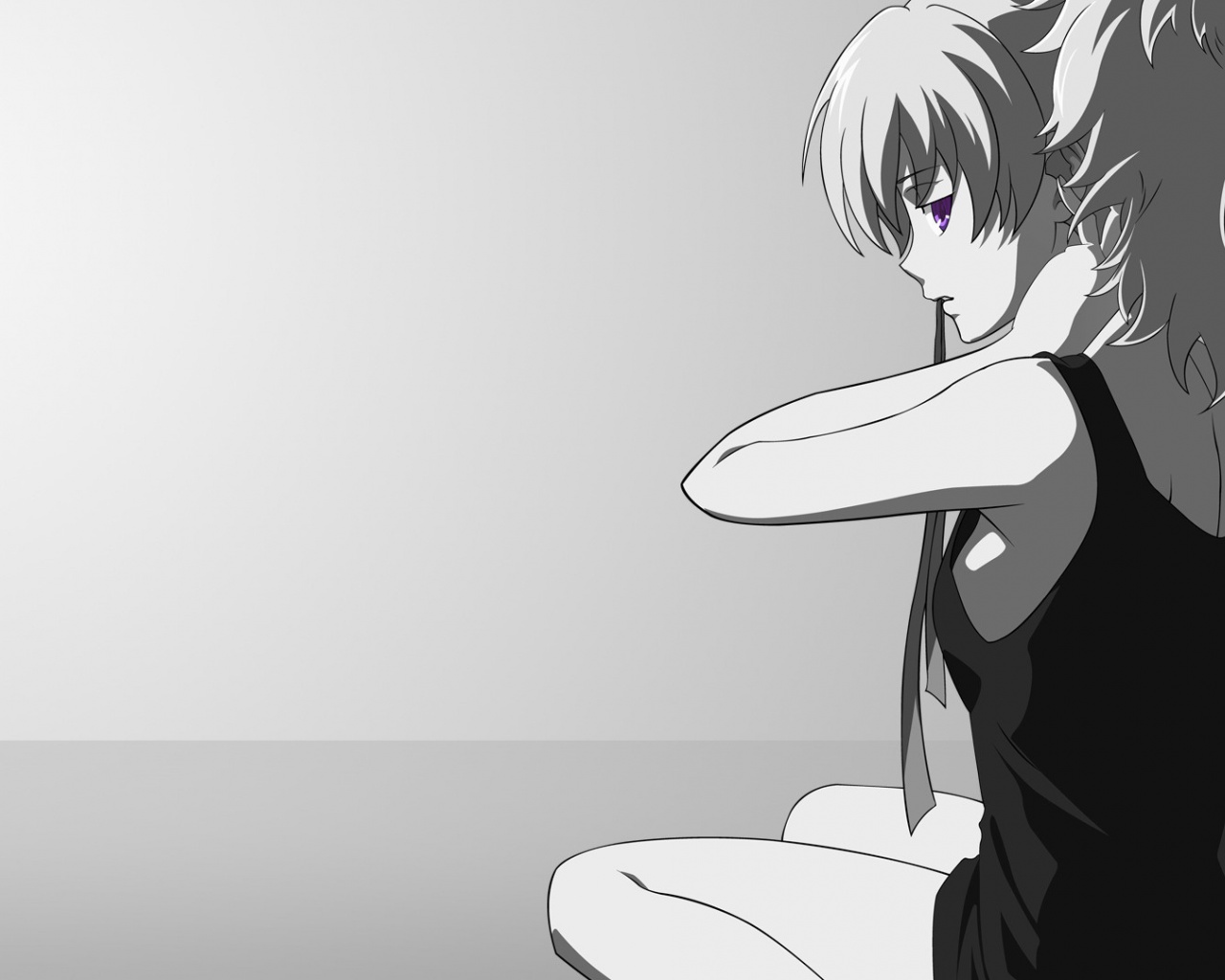 Darker Than Black Yin Black And White