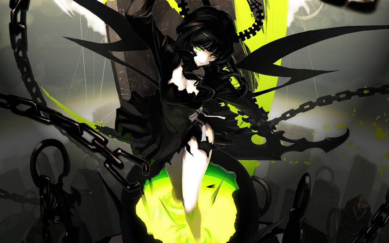 Dead Master Black Rock Shooter Wallpaper