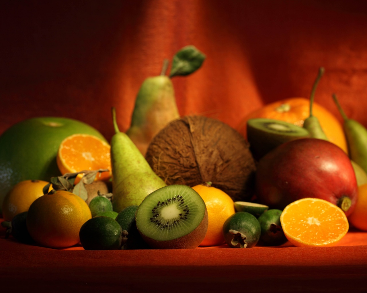 Delicious Fruits Display