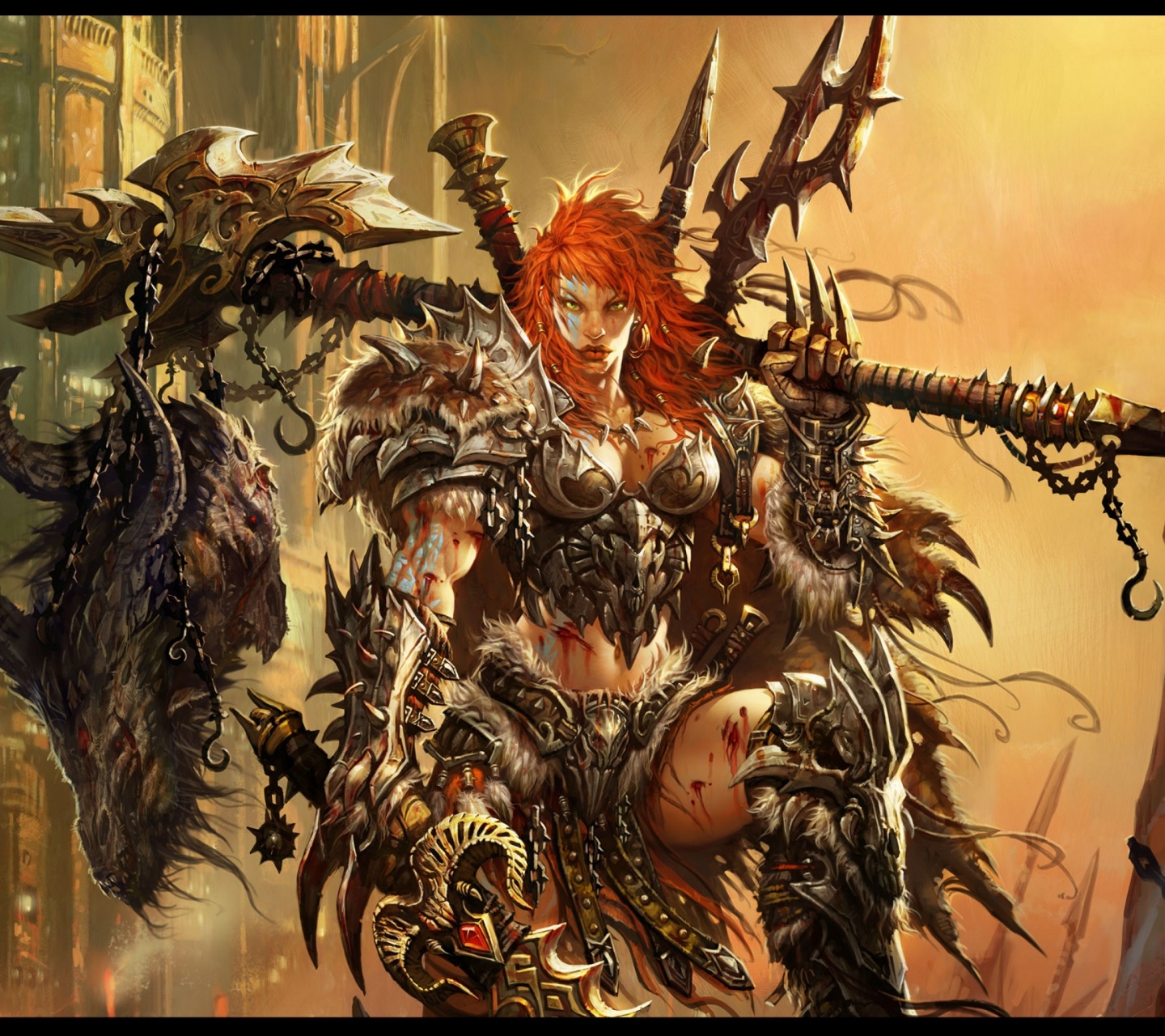 Diablo 3 Female Barbarian