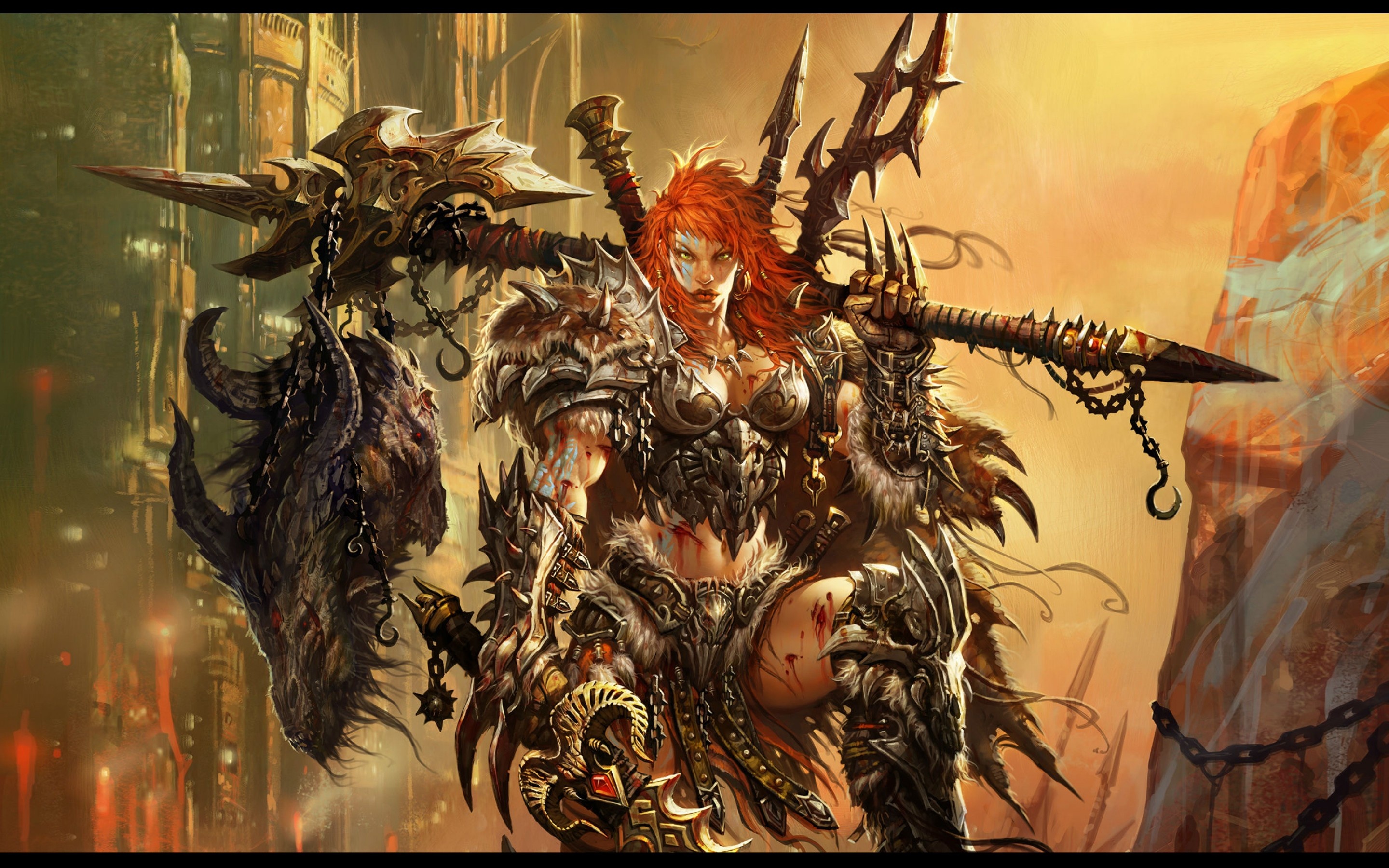 Diablo 3 Female Barbarian