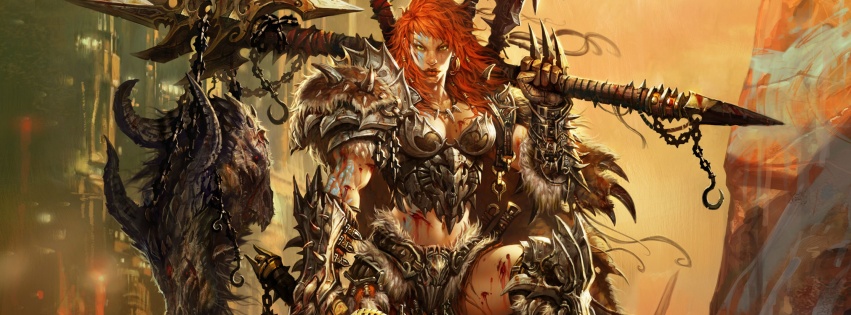 Diablo 3 Female Barbarian