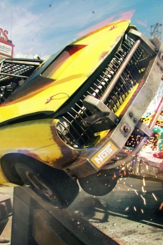 Dirt Showdown Car Collision