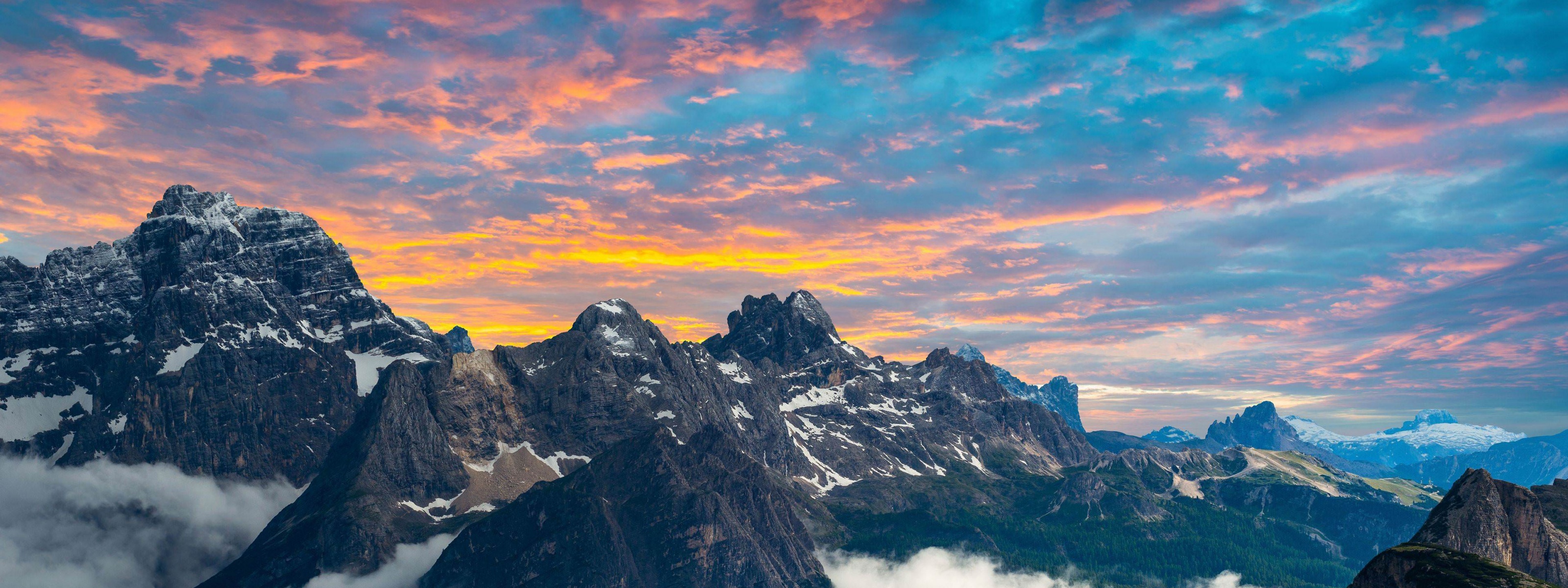 Dolomites Mountains Italy