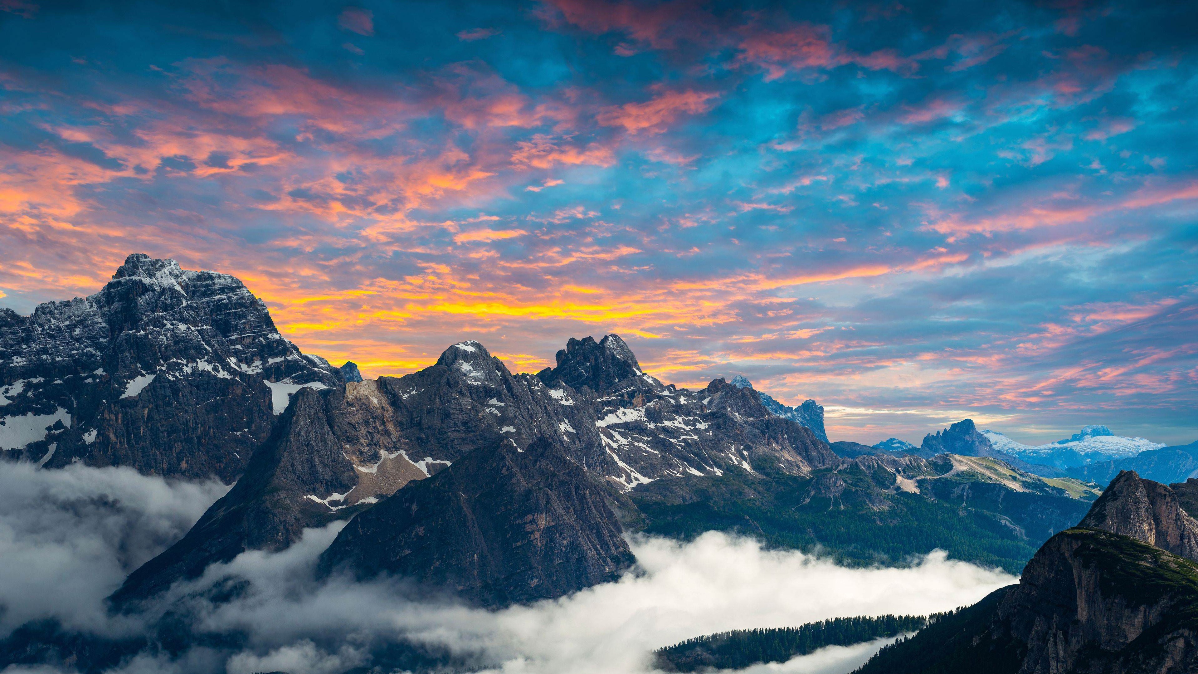 Dolomites Mountains Italy