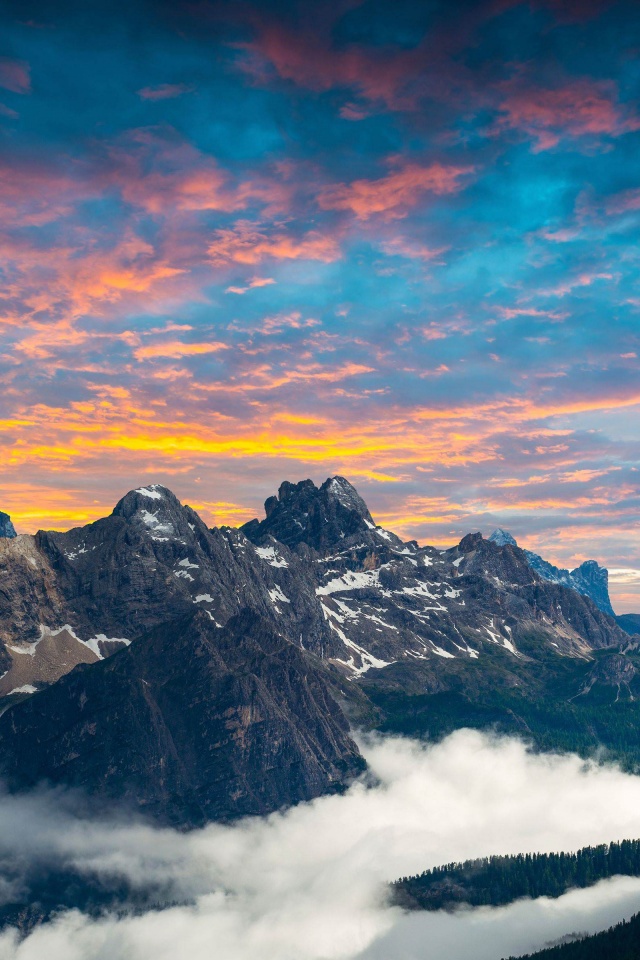 Dolomites Mountains Italy