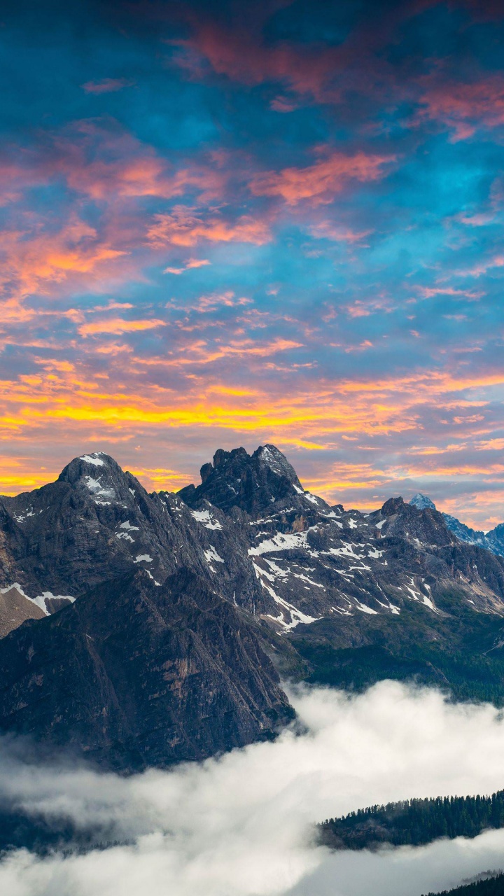 Dolomites Mountains Italy