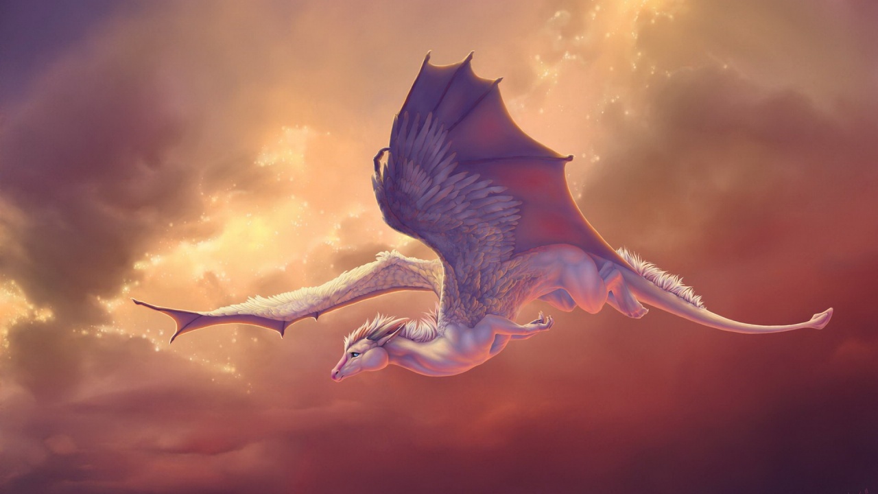 Dragon Flying Artwork