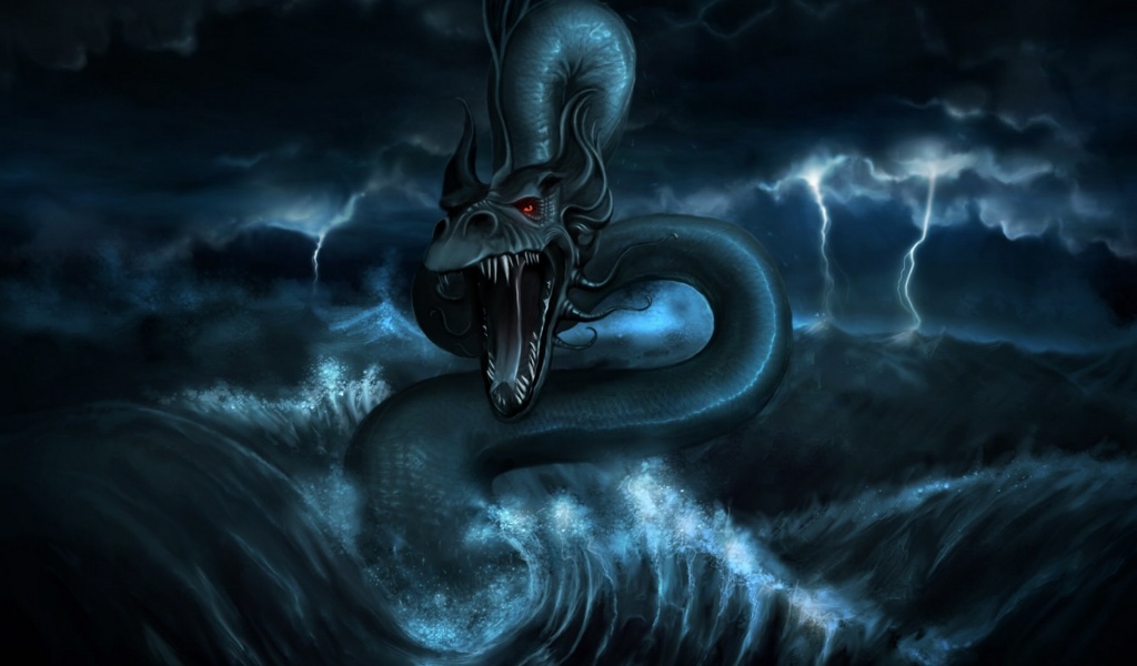 Dragon Monster Water Storm