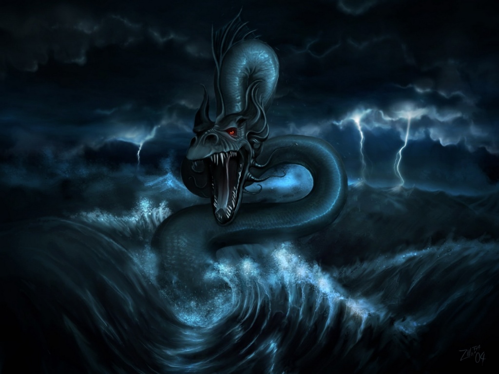 Dragon Monster Water Storm