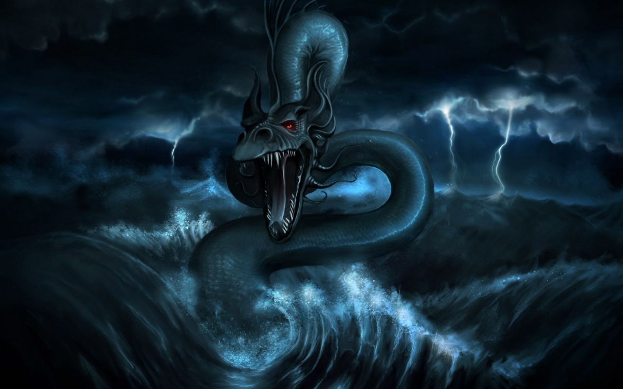 Dragon Monster Water Storm