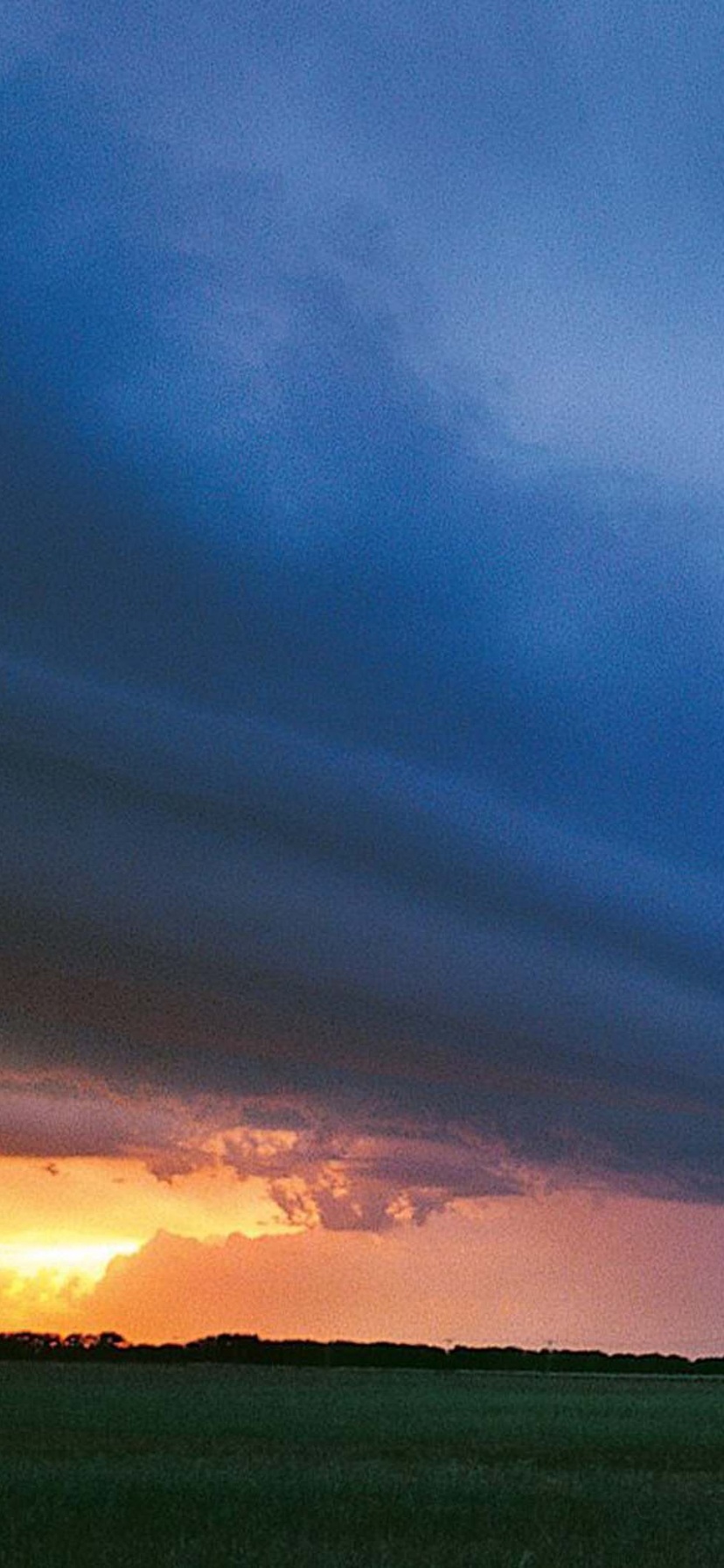 Dramatic Storm Clouds Kansas