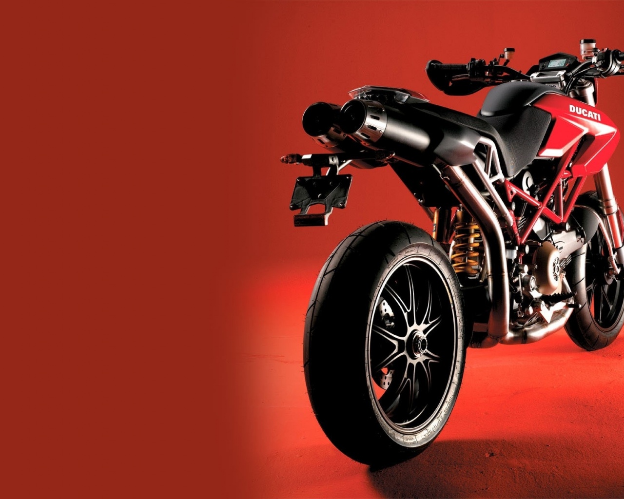 Ducati Motorbikes Red