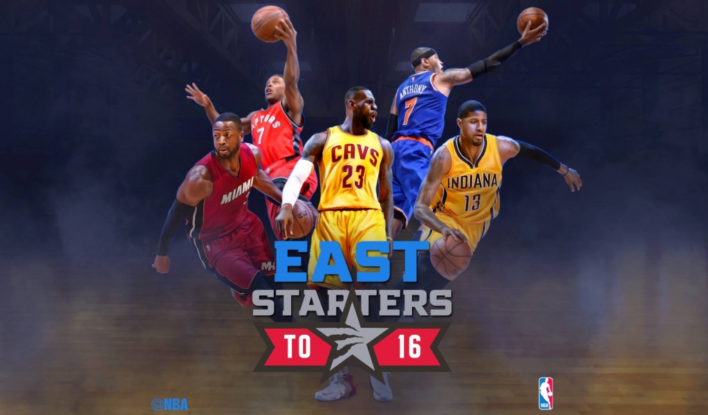 East 2016 NBA All Star Starters