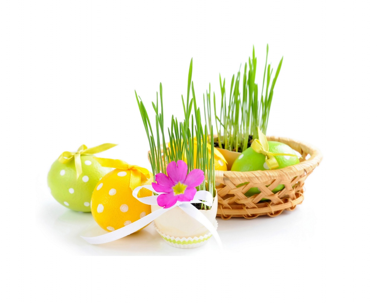 Easter Eggs And Decoration