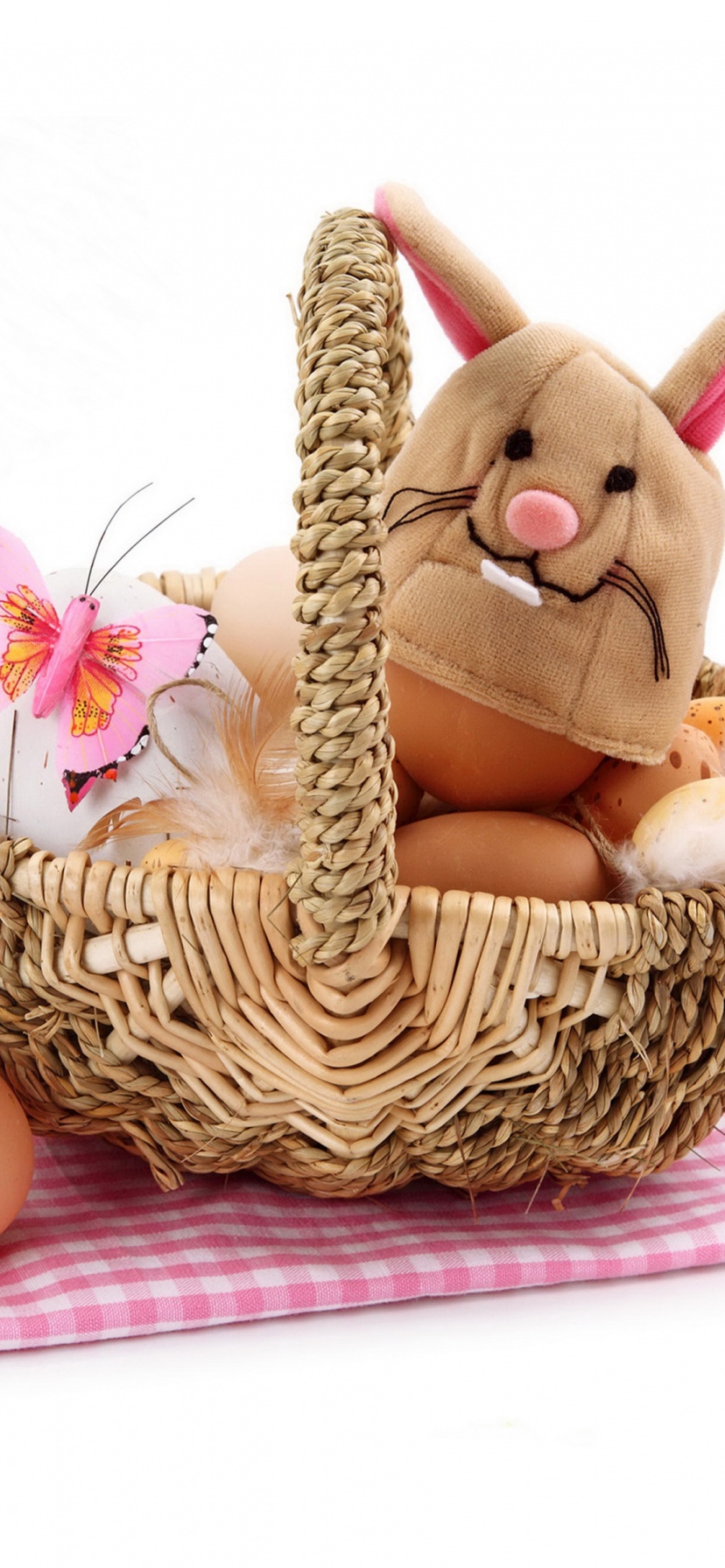 Easter - Eggs In Wicker Basket