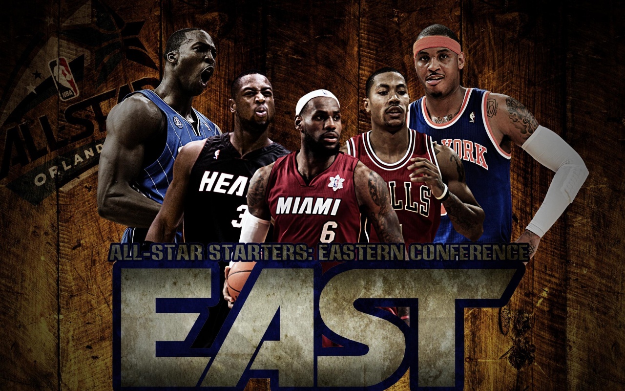 Eastern-2012 NBA All-Stars Starters