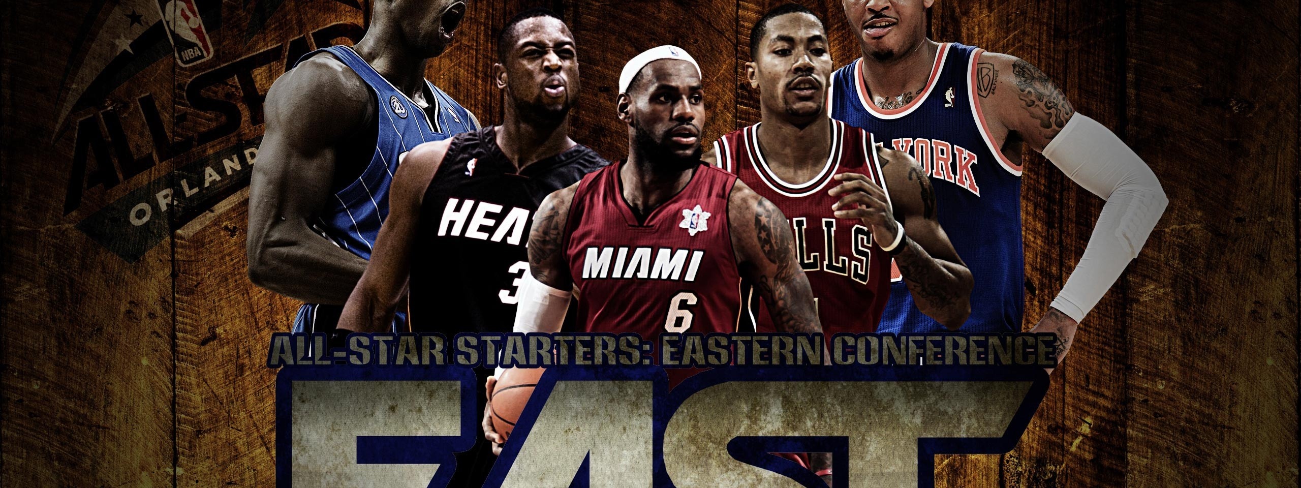 Eastern-2012 NBA All-Stars Starters