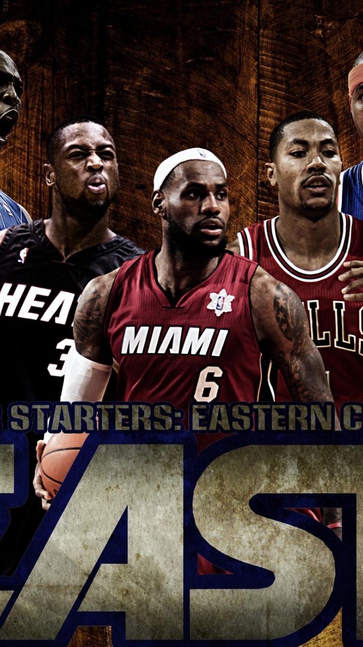 Eastern-2012 NBA All-Stars Starters