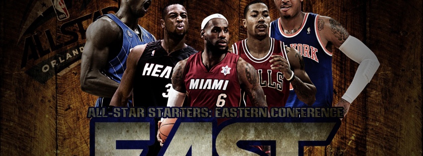 Eastern-2012 NBA All-Stars Starters