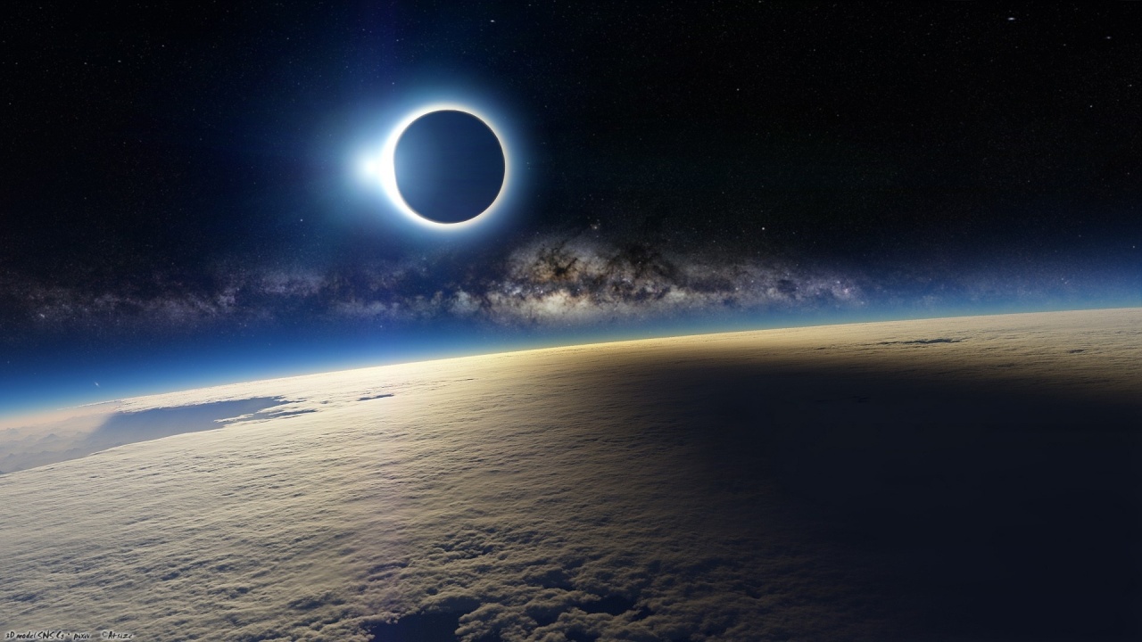 Eclipse From Space