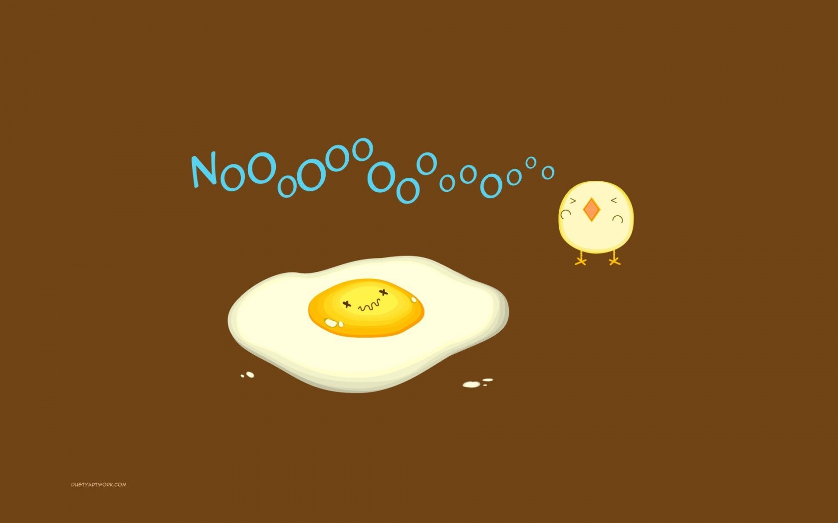 Eggs Minimalistic Humor Funny Chickens Fried Eggs