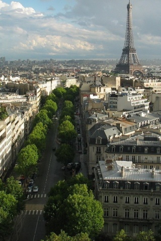 Eiffel Tower Paris France Landscape Cityscape Architecture City Landscape