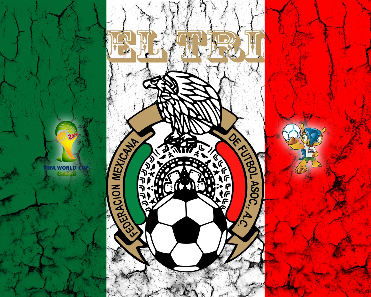 El Tri Mexico Football Crest Logo