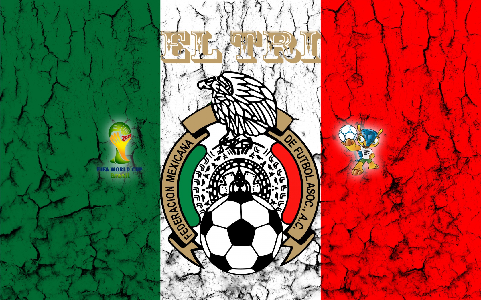 El Tri Mexico Football Crest Logo