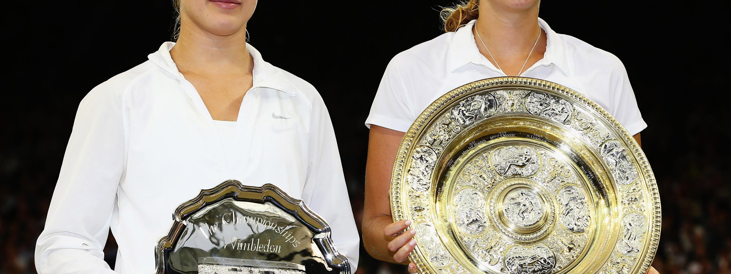 Eugenie Bouchard And Petra Kvitova