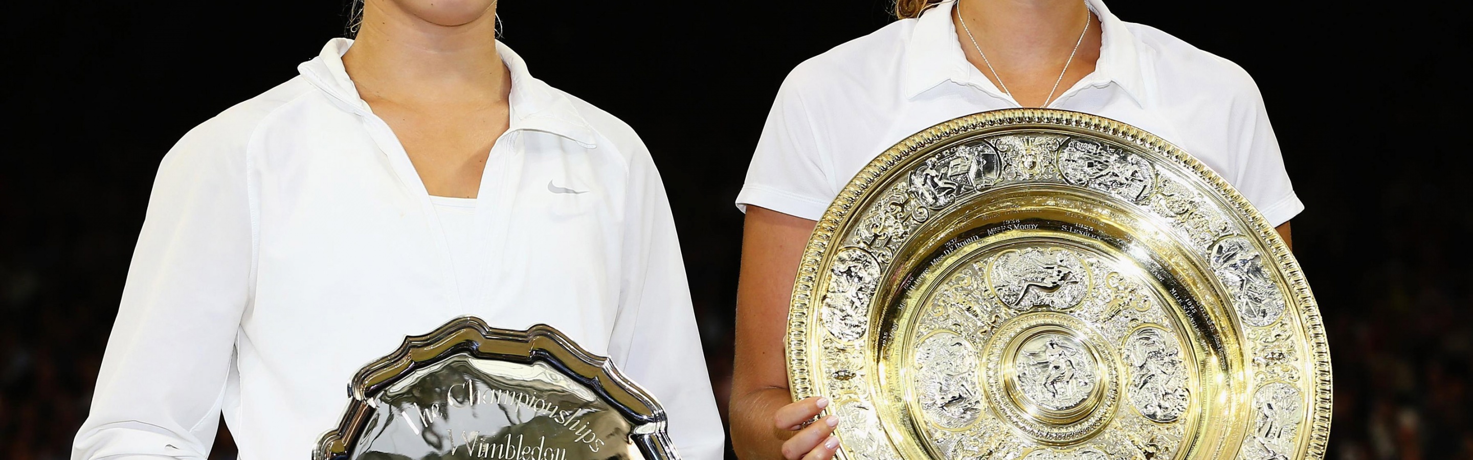 Eugenie Bouchard And Petra Kvitova